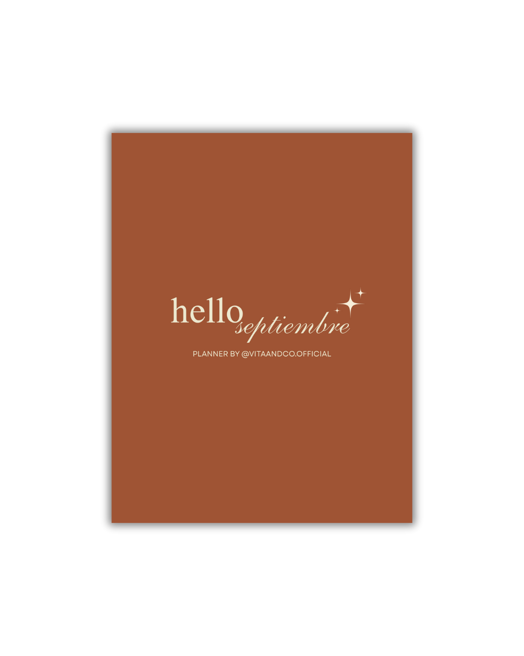 HELLO SEPTIEMBRE - planner mensual
