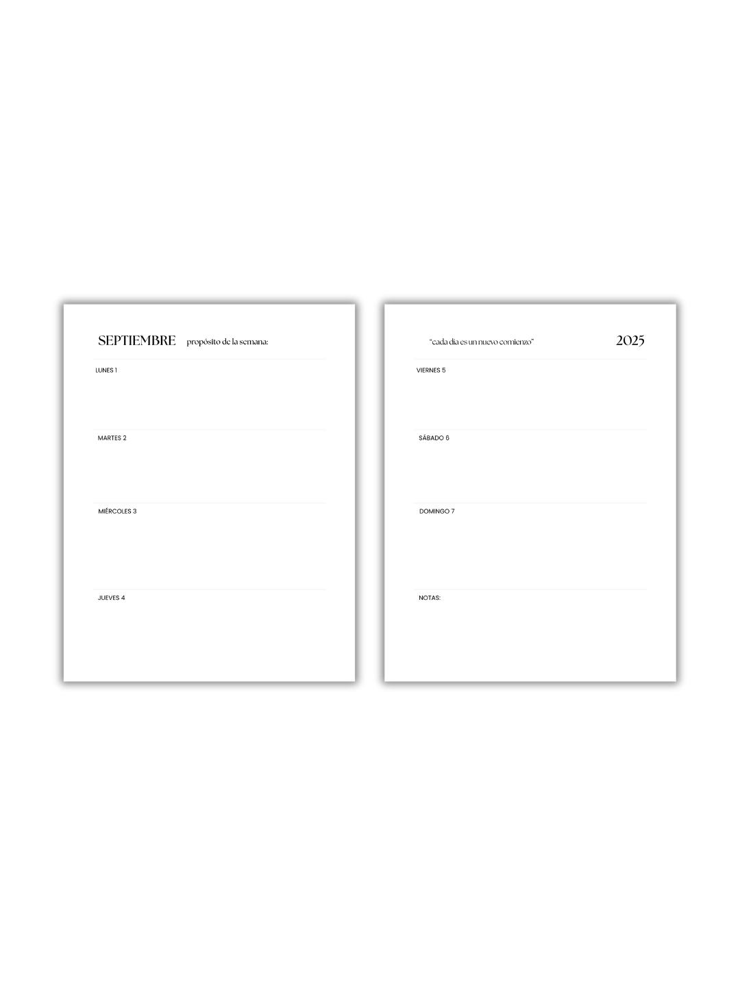 AGENDA ESCOLAR MY DAILY PLANNER 2025-2026