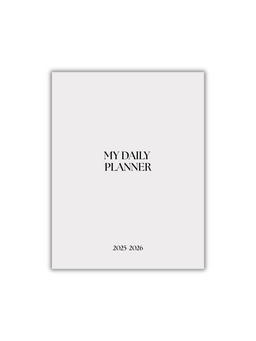 AGENDA ESCOLAR MY DAILY PLANNER 2025-2026