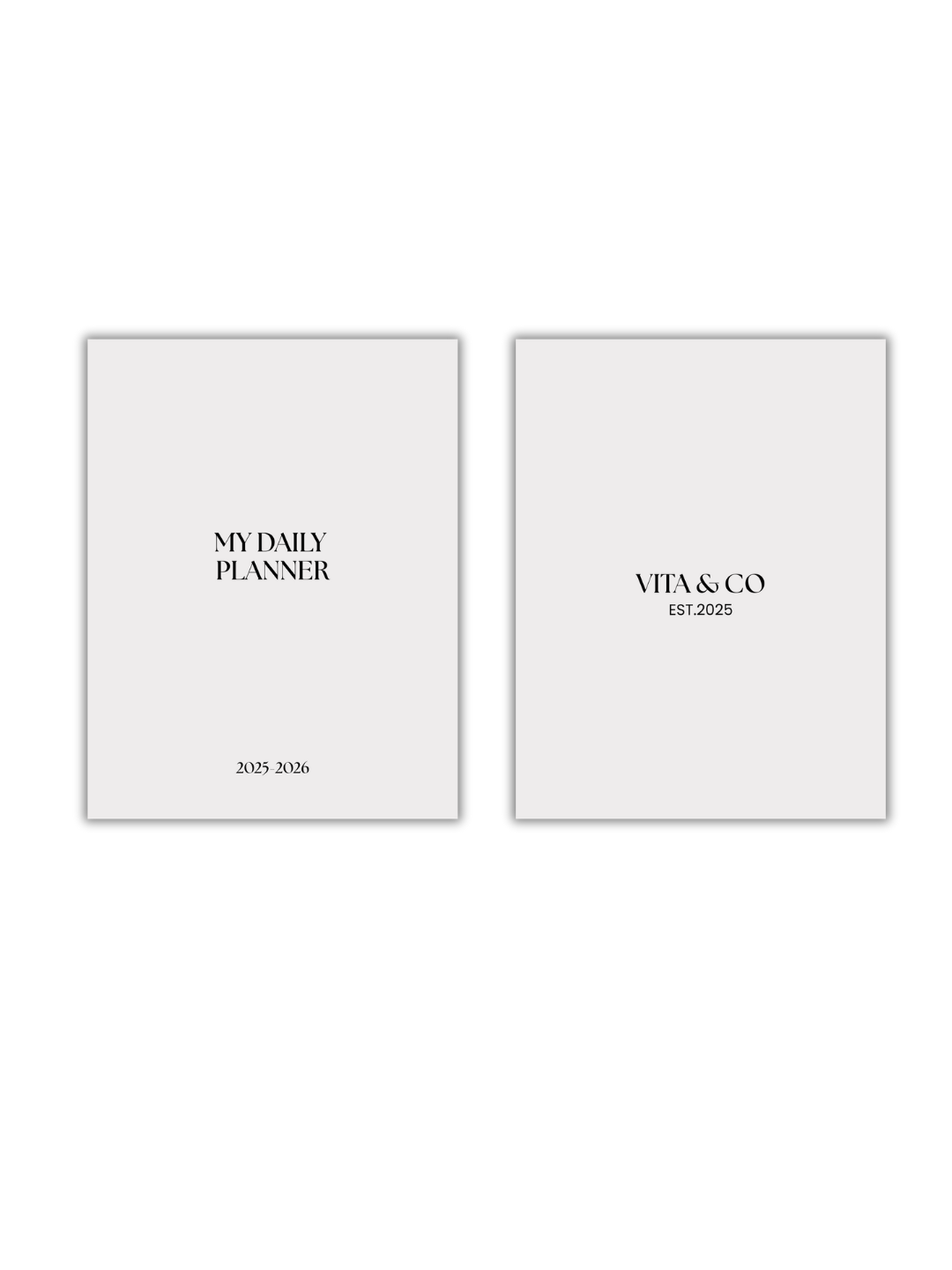 AGENDA ESCOLAR MY DAILY PLANNER 2025-2026