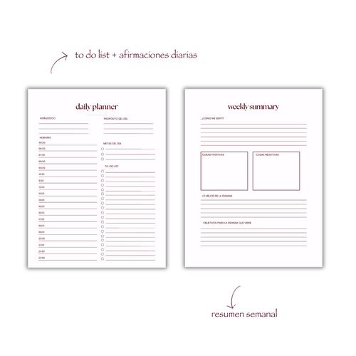 AGENDA DIGITAL ESCOLAR - my daily planner 2025-2026